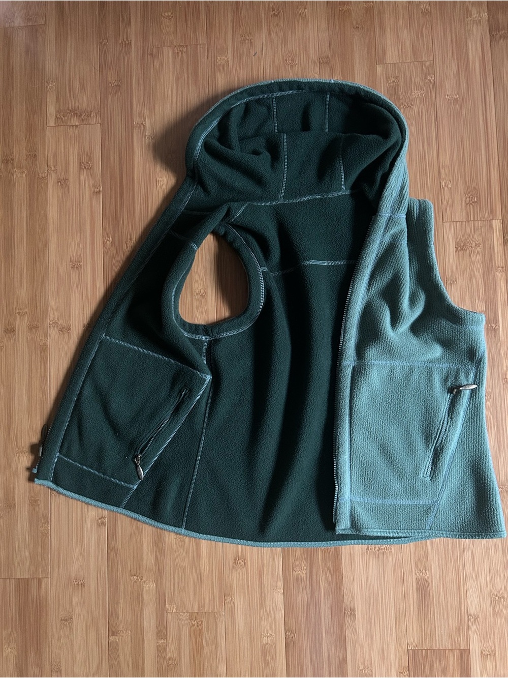 Northern Reflections Reversible Hooded Fleece Vest